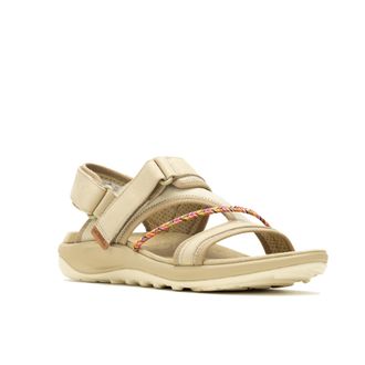 Merrell Sandale MERRELL TERRAN 4 BACKSTRAP, Damen, Gr. 37 (4), beige (incense), Leder, Schuhe Sandale