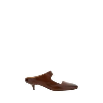 Mars&egrave;ll Mule Spianata - Dames - Muiltjes - Bruin - 38 EU - Leer - Schoenen