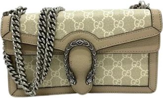 Gucci Pre-owned Shoulder bag - unisex - Vintage Schoudertas - Beige - ONE Size - Vintage