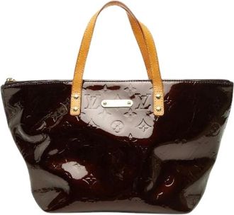 Louis Vuitton Pre-owned Monogram Vernis Bellevue Handbag - Dames - Vintage Shopper - Bruin - ONE Size - Leer - Vintage