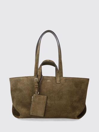 A.P.C. Borsa Le Drummer Large A. P.C. in camoscio