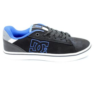 DC Su&egrave;de Veters Rubberen Zool Sneakers - Heren - Sneakers - Zwart - 44 EU - Su&egrave;de - Schoenen