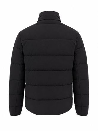 Emporio Armani Water-Repellent Quilted Down Jacket - Black