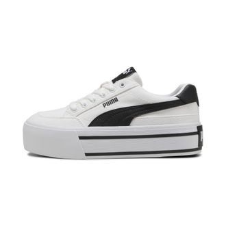Puma Sneakers Court Classic Vulc Platform da donna, Scarpe, Bianco, 35.5