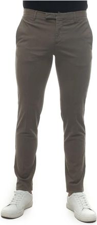 PT01 Stone Washed Skinny Fit Chino Broek - Heren - Chinos - Grijs - 3XL - Katoen - Broeken