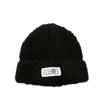 Maison Margiela Accessoires, Heren, Zwart, M, Muts Mm 6 Maison Margiela