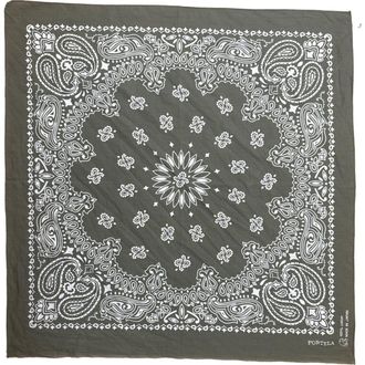 Fortela Ikara Cotton Bandana in Green at Nordstrom