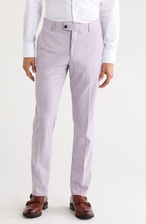 Original Penguin Flat Front Oxford Dress Pants in Tyrian Stone at Nordstrom Rack, Size 32 X 30