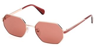 Max & Co. MO0118 33E Womens Sunglasses Gold Size 54