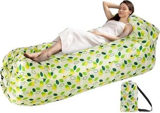 OEM Sof&aacute; Hinchable - Sill&oacute;n Hinchable - Asientos De Exterior - Se Infla R&aacute;pidamente - 240 X 70 Cm - A