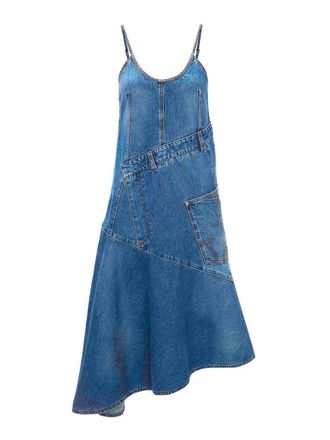 J.W.Anderson J. W. Anderson Asymmetric cotton denim dress