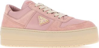 Prada Downtown Bold Sneakers - Pink
