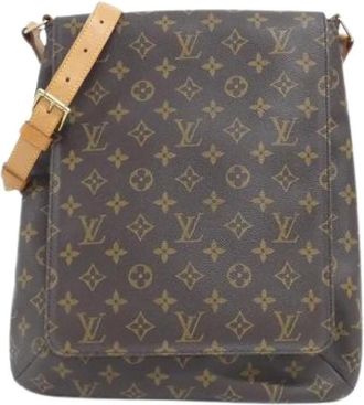 Louis Vuitton Pre-owned Cross Body Bags, female, Brown, Size: ONE SIZE Pre-owned Monogram Shoulder Bag
