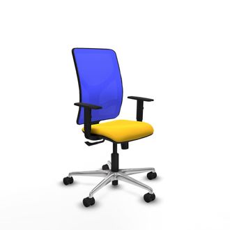 Piqueras y Crespo Silla De Oficina Piqueras Y Crespo Motilla Negro Espuma Alta Densidad