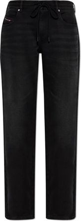 Diesel 2071 D-Meel Jogg - Dames - Regular Fit Jeans - Zwart - W26 - Katoen - Jeans