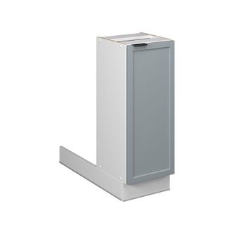 Vicco Isla De Cocina Fame-line, Azul Claro-gris, 30 Cm Sin Encimera