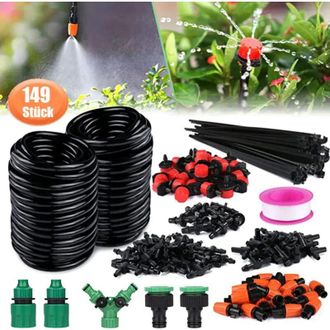 OEM Kit De Riego Por Goteo De 149 Piezas Y 30 Metros Para El Riego Autom&aacute;tico De Flores Y Jardines - Crezuo