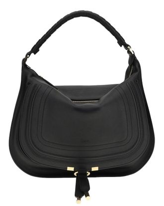Chlo&eacute; Marcie Leather Shoulder Bag