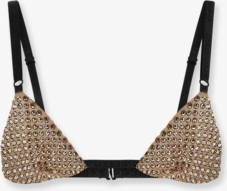 Dolce & Gabbana Reggiseno in lurex con strass - DOLCE & GABBANA - gender_Woman