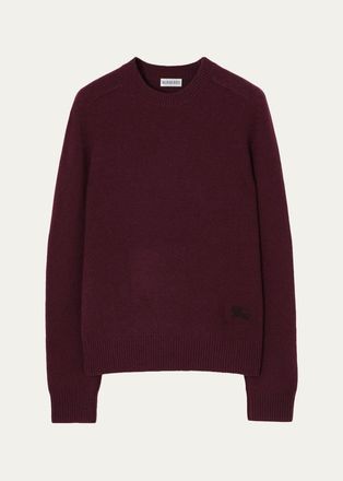 Burberry Constance Cashmere-Blend Crewneck Sweater