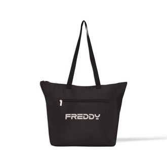 Freddy Borsa shopper in nylon con zip e logo FREDDY gommato