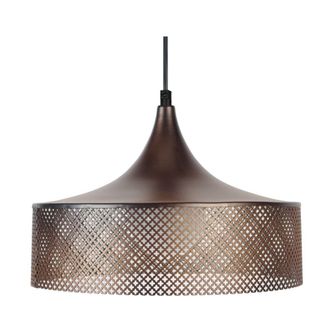 Tosel Suspensi&oacute;n metal Alt.80cm negro ;Pantalla: bronze