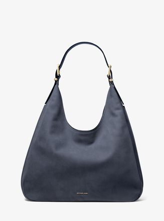 Michael Kors Nolita Large Nubuck Hobo Shoulder Bag