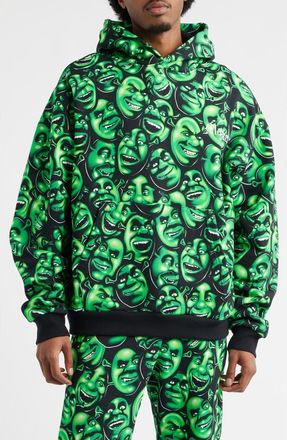 Market x Shrek Print Hoodie in Multi at Nordstrom, Size X-Large