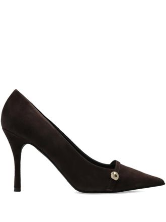 Furla Sfera pointed-toe brown pumps - Marrone