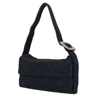 Benedetta Bruzziches Vitty La Mignon Montana Bag - Dames - Schoudertassen - Blauw - ONE Size - Satijn - Tassen