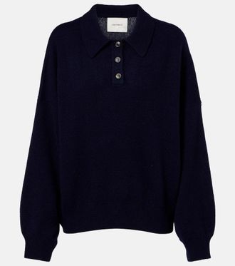 Lisa Yang Etta cashmere polo sweater