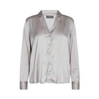 Mos Mosh MOS Mosh, Dames, Blouses & Shirts, Grijs, Maat: S