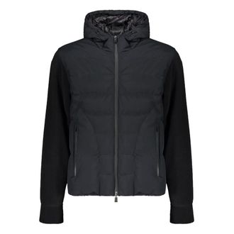 Herno Winter Jackets, male, Black, L, Hooded Jacket