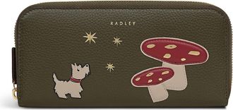 Radley London Mushroom Mate Large Zip Around Wallet