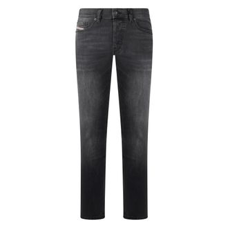 Diesel Slim-fit Jeans, male, Black, Size: W28 Slim Fit Denim Pants