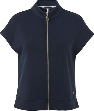 Frapp Dames, Sweatshirts & Hoodies, Blauw, Maat: 2XL Viscose
