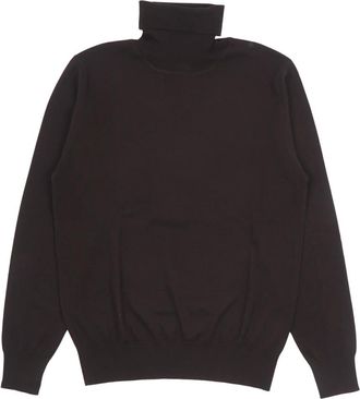 Aspesi Turtleneck Trui - Heren - Coltruien - Bruin - S - Truien & Vesten
