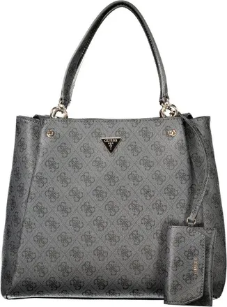 Guess Black Polyurethane Womens Womens Bag