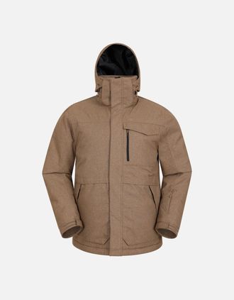 Mountain Warehouse Mens Mountain Warehouse Mens Comet II Ski Jacket - Brown - Size: Regular/36