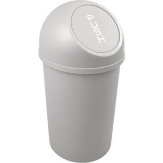 Helit Papelera H490x&oslash;253mm 13l Gris Claro Helit