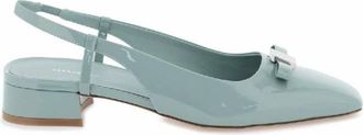 Ferragamo Ferragamo Marlina Leather Slingback Pumps, Size 7 C