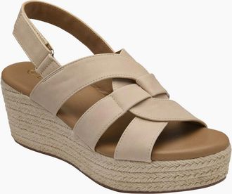 Lotus Womens Reina Womens Wedge Sandals - Brown - Size: 3