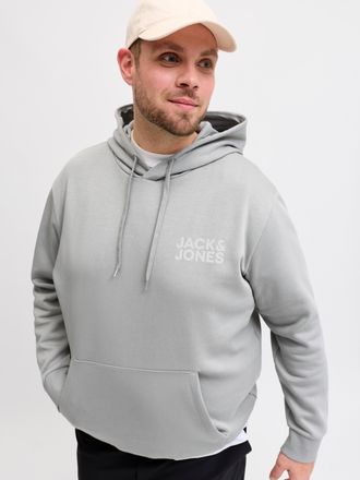 Jack & Jones Plus Size Jack & Jones PlusSize JJECORP LOGO SWEAT HOOD NOOS PLS, Baumwollmischung, regular fit
