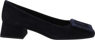 &Egrave; Mia Nandrin Pomp voor Effici&euml;nte Waterverdeling - Dames - Pumps - Blauw - 39 EU - Schoenen