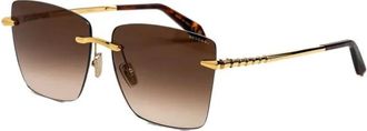 Bulgari Serpenti Viper Zonnebril - Dames - Accessoires - Geel - Maat: 60 MM