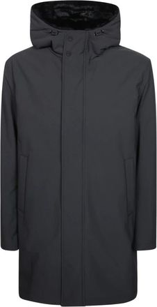 Herno Keystone Parka - Heren - Mantels - Zwart - Maat: S Poliester