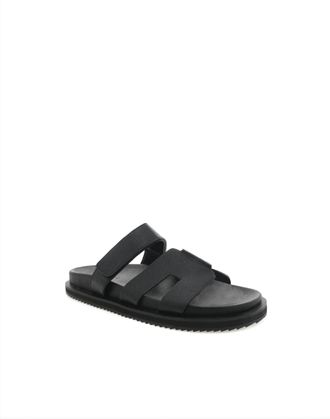 Billini Womens Theon Strappy Slide In Black