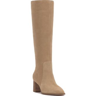 Vince Camuto Lumina Pointed Toe Boot in Tortilla Verona at Nordstrom Rack, Size 5.5 Extra-Wide Calf