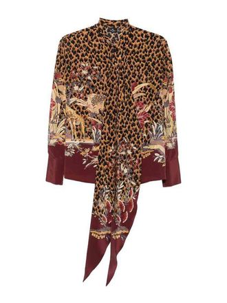 Etro Printed Silk Shirt