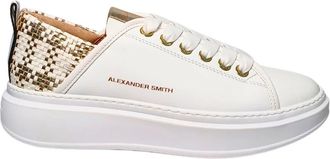 Alexander Smith Wyw-0066-Bcp - Dames - Sneakers - Wit - 40 EU - Leer - Schoenen